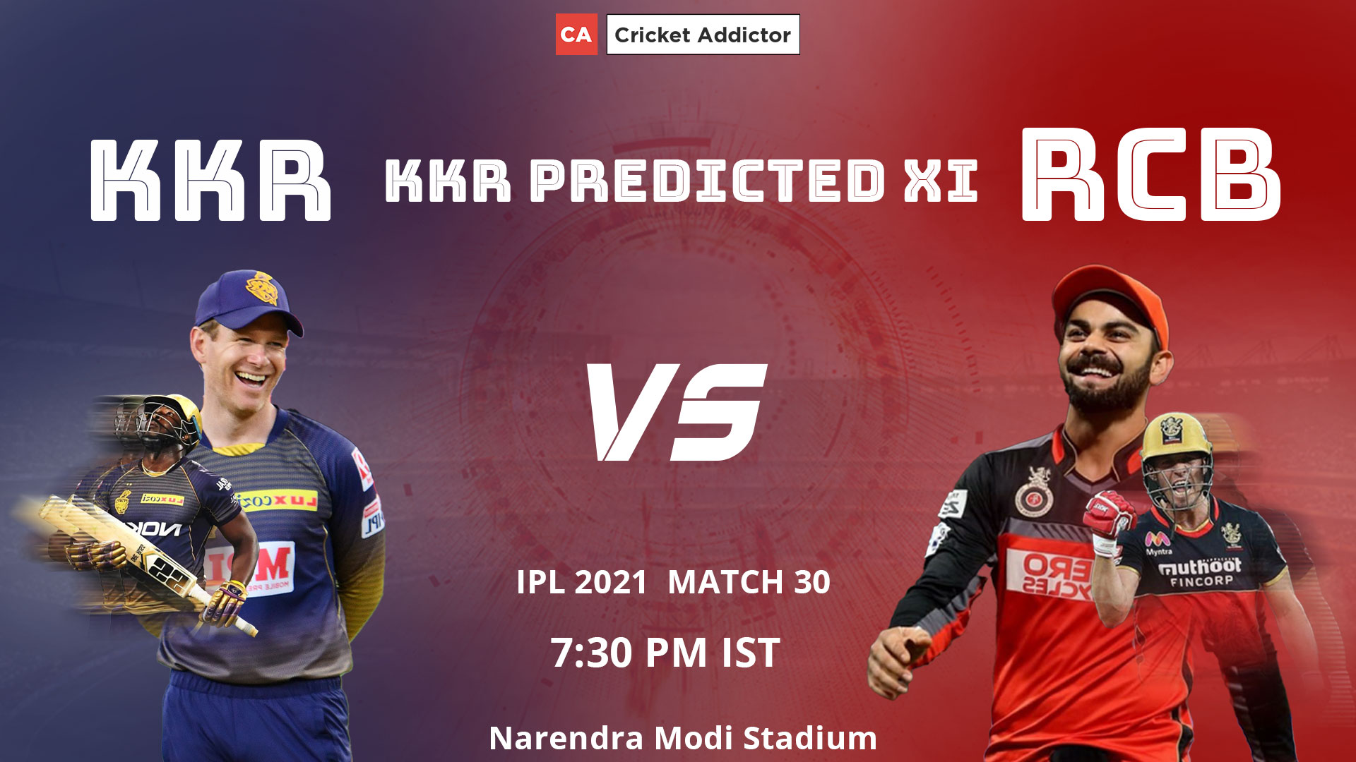 KKR, IPL 2021, Kolkata Knight Riders, Predicted playing XI, playing XI, KKR vs RCB