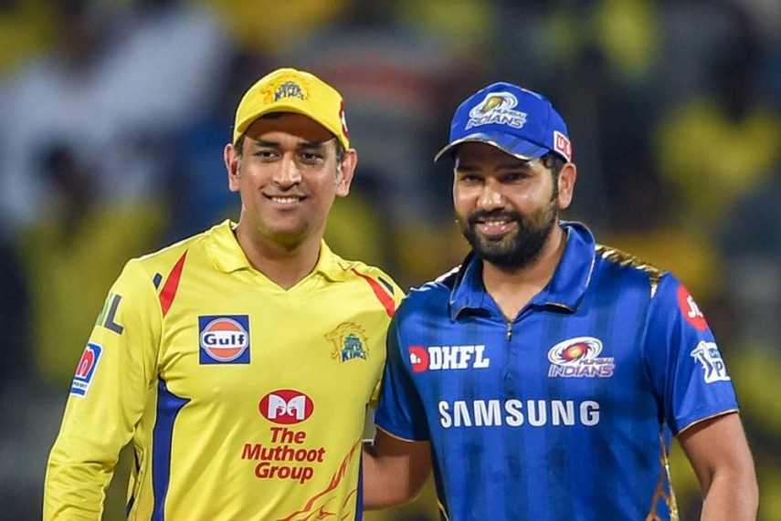 MS Dhoni and Rohit Sharma