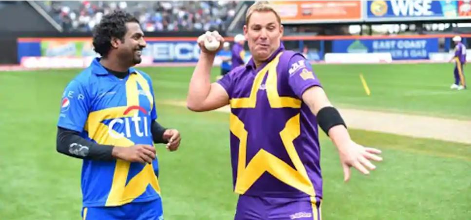 Muttiah Muralitharan and Shane Warne