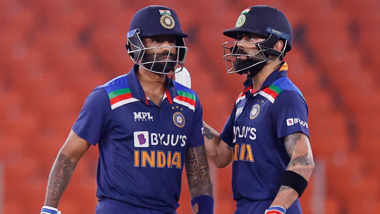 Suryakumar Yadav and Virat Kohli for India (Photo- BCCI)