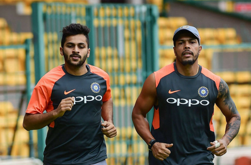 Shardul Thakur and Umesh Yadav