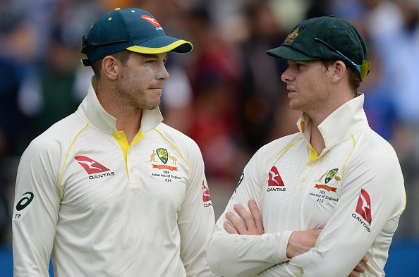 Tim Paine and Steve Smith