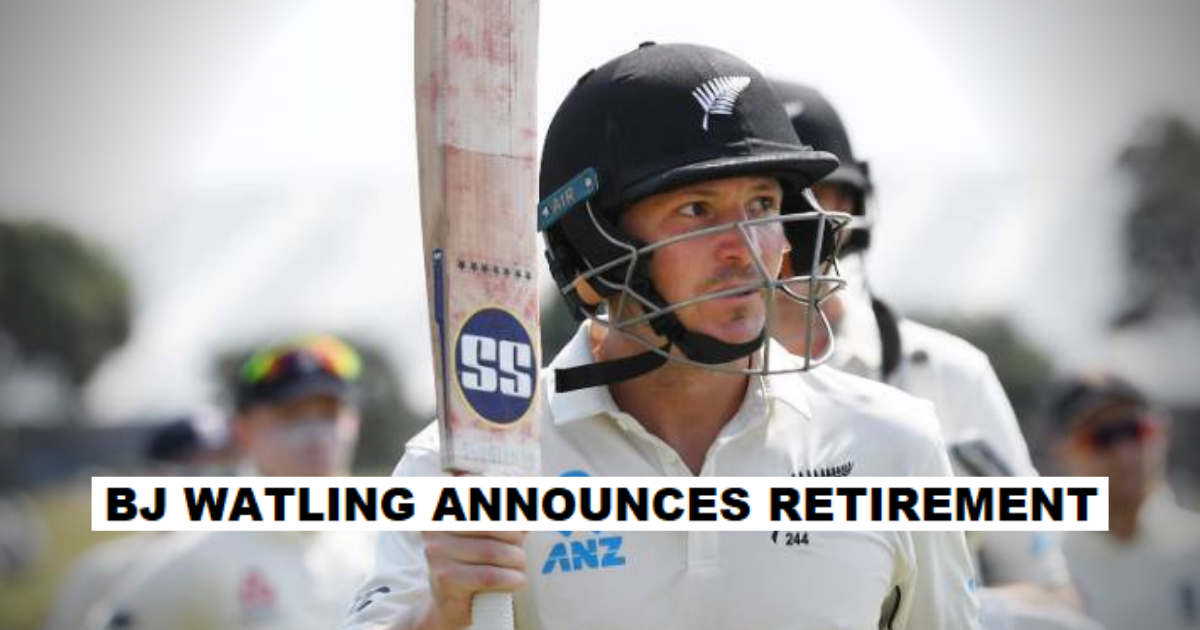 BJ Watling Announces Retirement From All Forms Of Cricket; To Hang His Boots After The England Tour