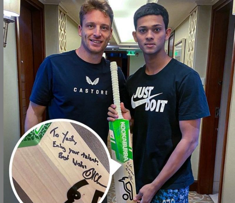 IPL 2021: Yashasvi Jaiswal Receives Special Gift From Jos Buttler Before The Englishman Returned Home