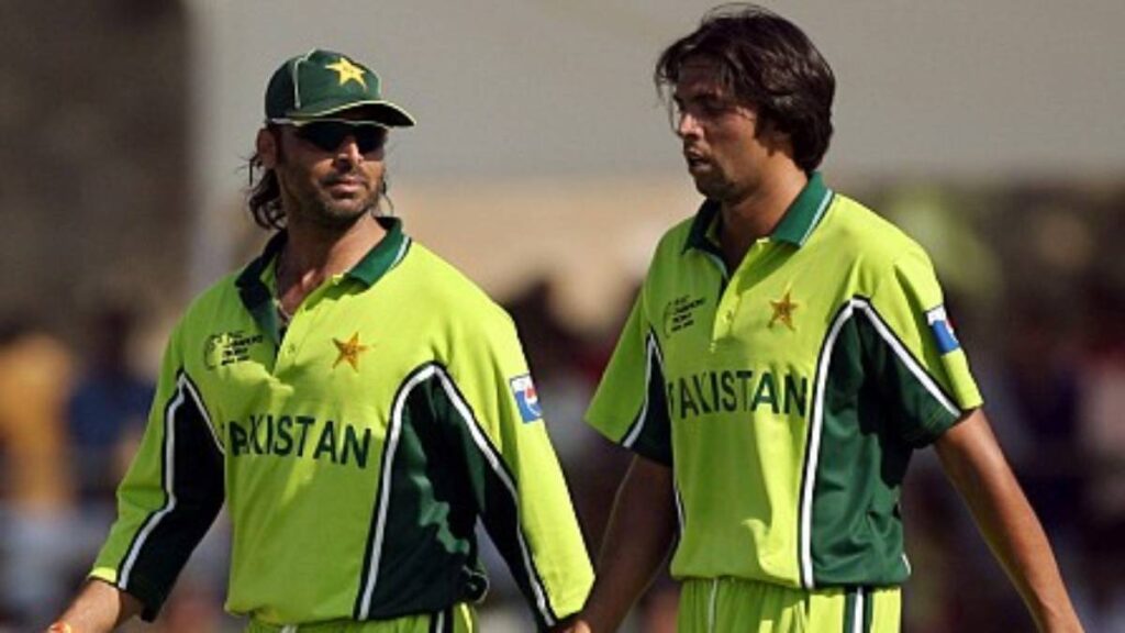 Shoaib Akhtar, Shahid Afridi, Mohammad Asif