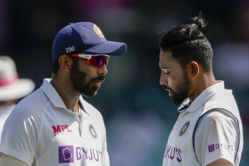 Jasprit Bumrah, Mohammed Siraj