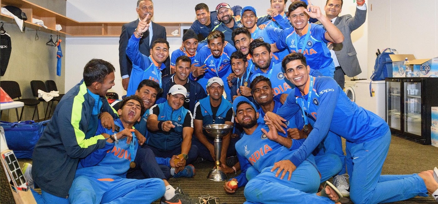 Prithvi Shaw, Rahul Dravid