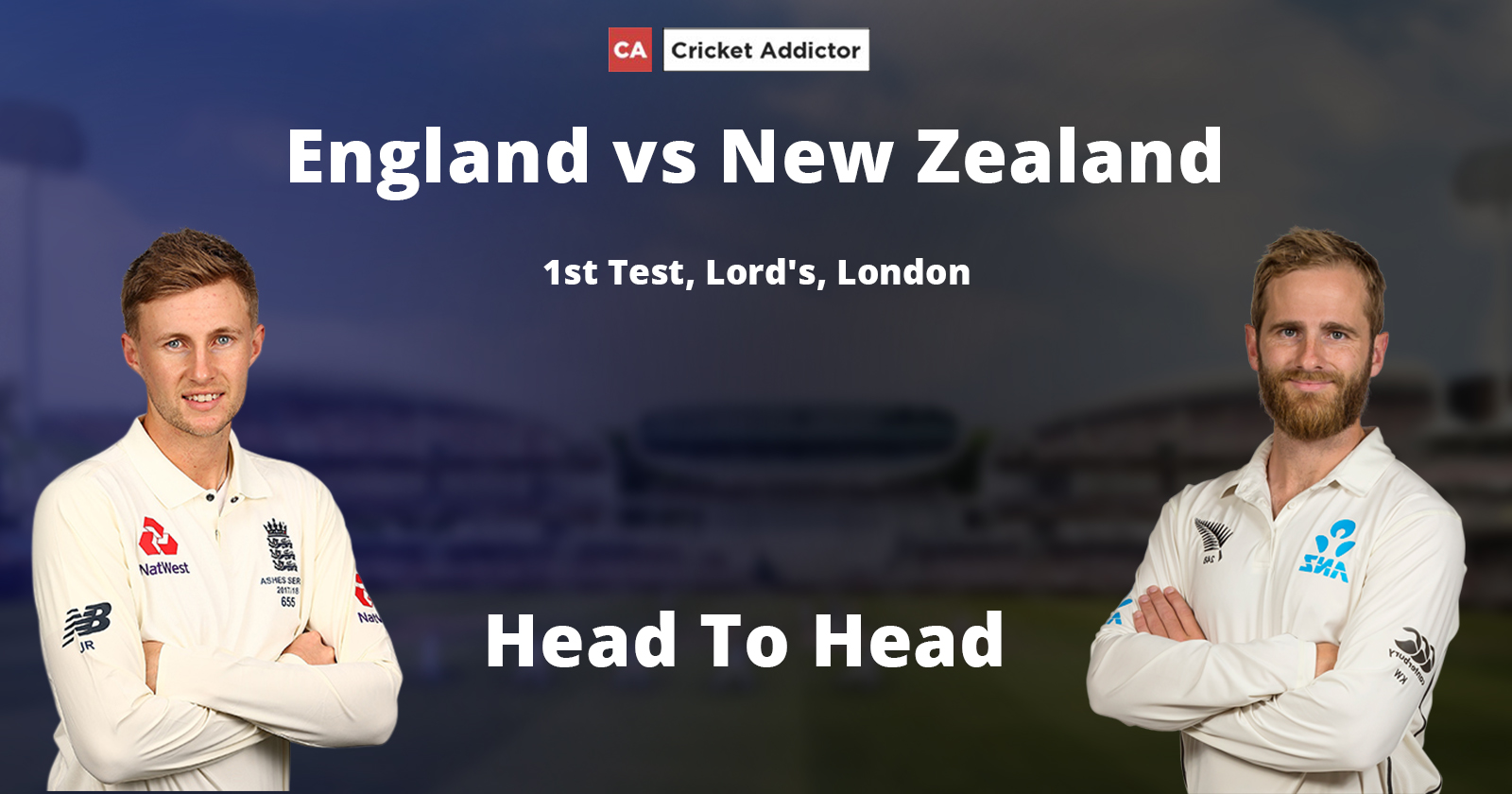 England vs New Zealand 2021, 1st Test: Head-To-Head Records