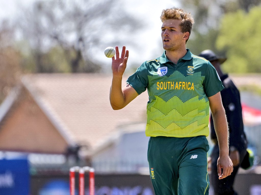 South Africa all-rounder Wiaan Mulder (Photo- Twitter)