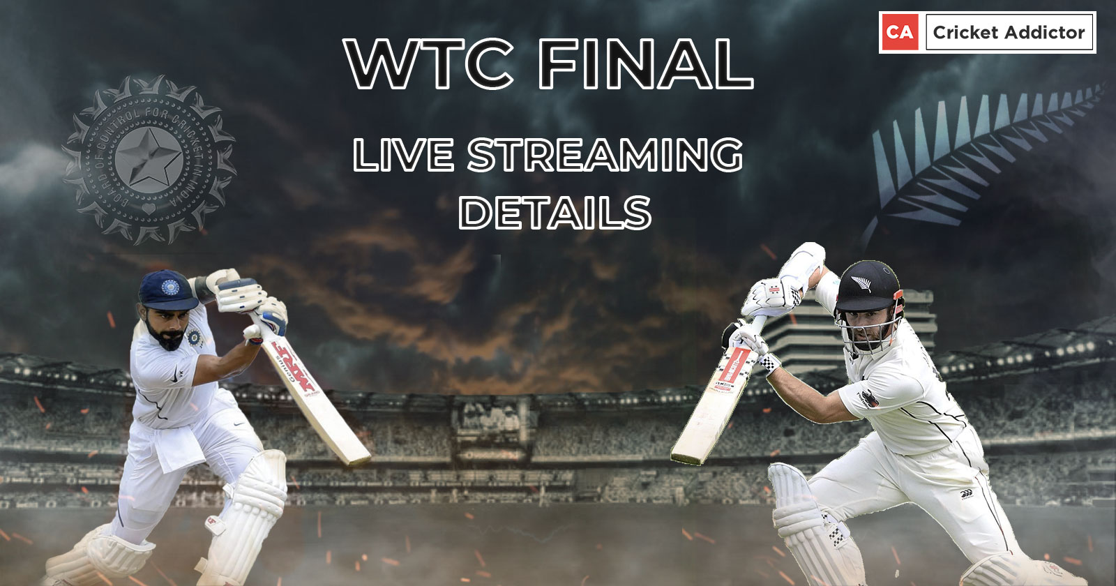 India vs New Zealand WTC Final: When And Where To Watch, Live Streaming Details