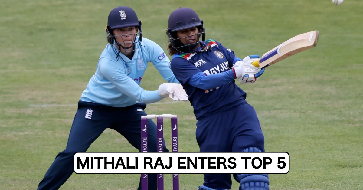 Mithali Raj Back In Top 5 Batters In The ICC Women's ODI Player Rankings