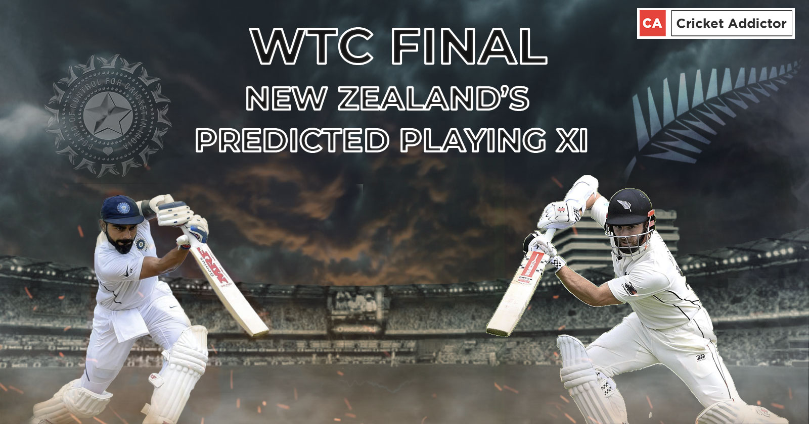 India vs New Zealand WTC Final- New Zealand's Predicted Playing XI