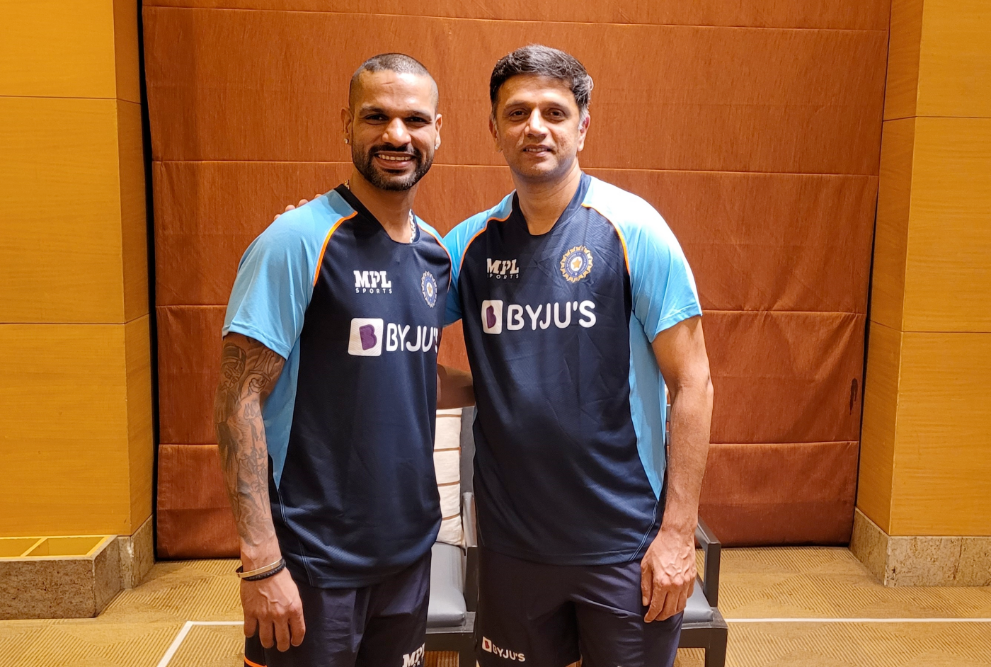 Rahul Dravid, Shikhar Dhawan