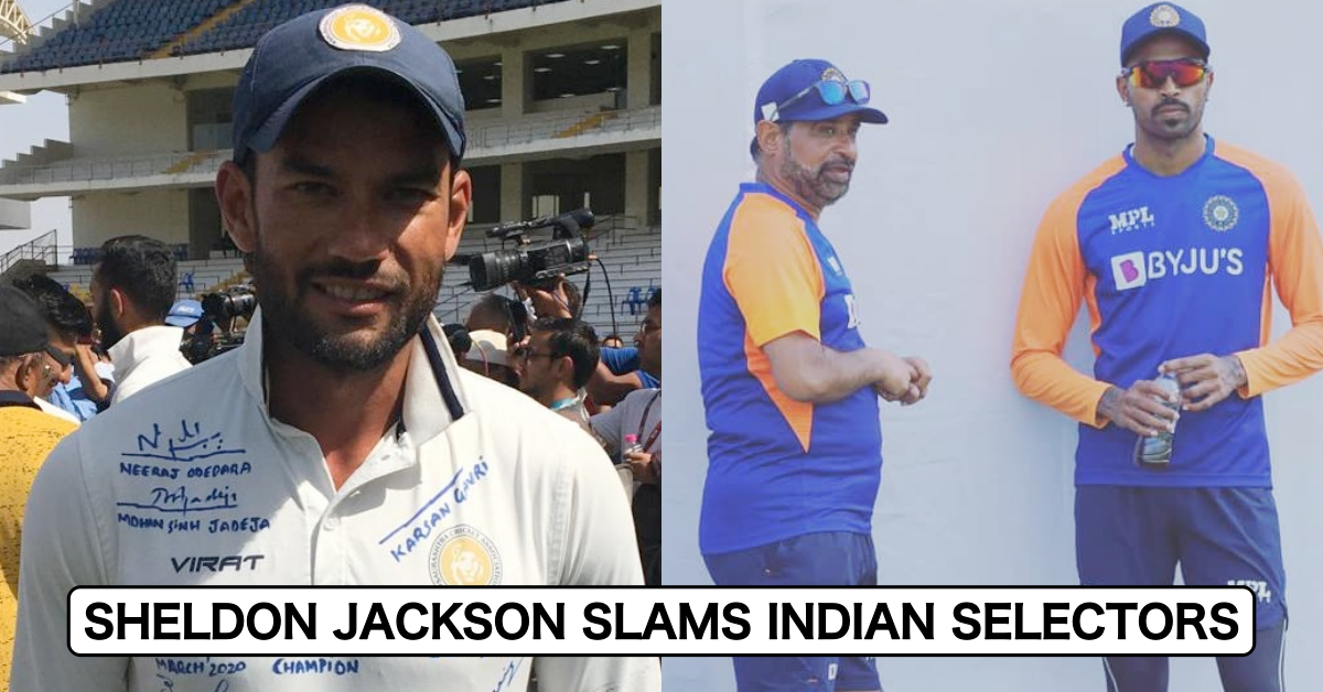 Sheldon Jackson Slams Indian Selectors