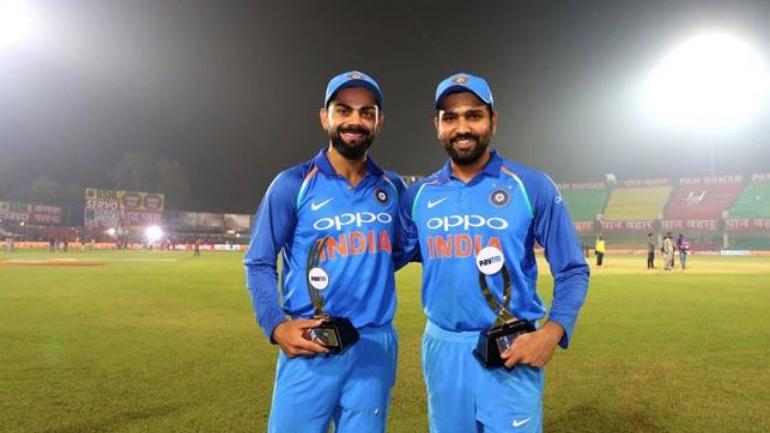 Virat Kohli and Rohit Sharma