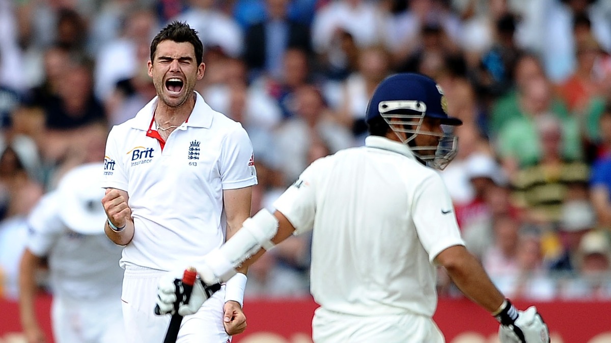 Sachin Tendulkar, James Anderson
