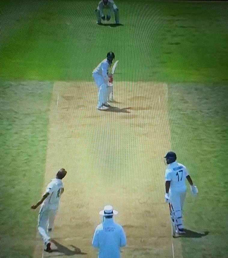 Here Is Why Ravindra Jadeja Was Given Out Despite Neil Wagner’s Back Foot Crossing The Return Crease During The ICC WTC Final 3 Neil Wagner bowling to Ravindra Jadeja (Photo-Screengrab)