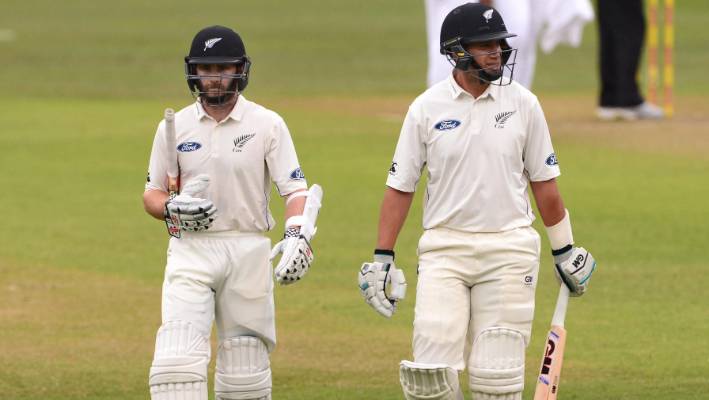 Kane Williamson and Ross Taylor