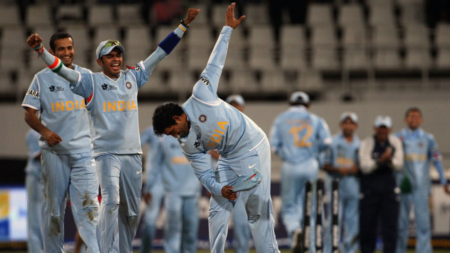India won via bowl out 