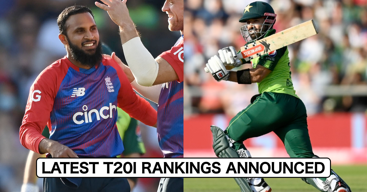 Adil Rashid, Mohammad Rizwan Rise Up As ICC Announces Latest T20I Players Rankings