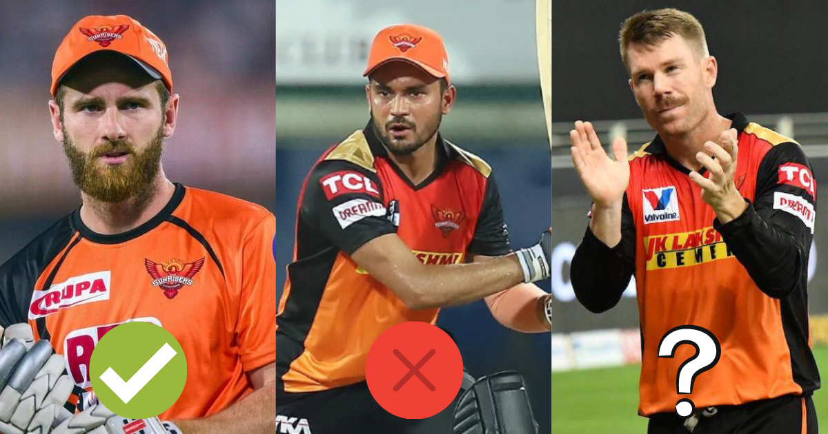IPL 2022 Mega Auction: 4 Players That Sunrisers Hyderabad (SRH) Might Retain
