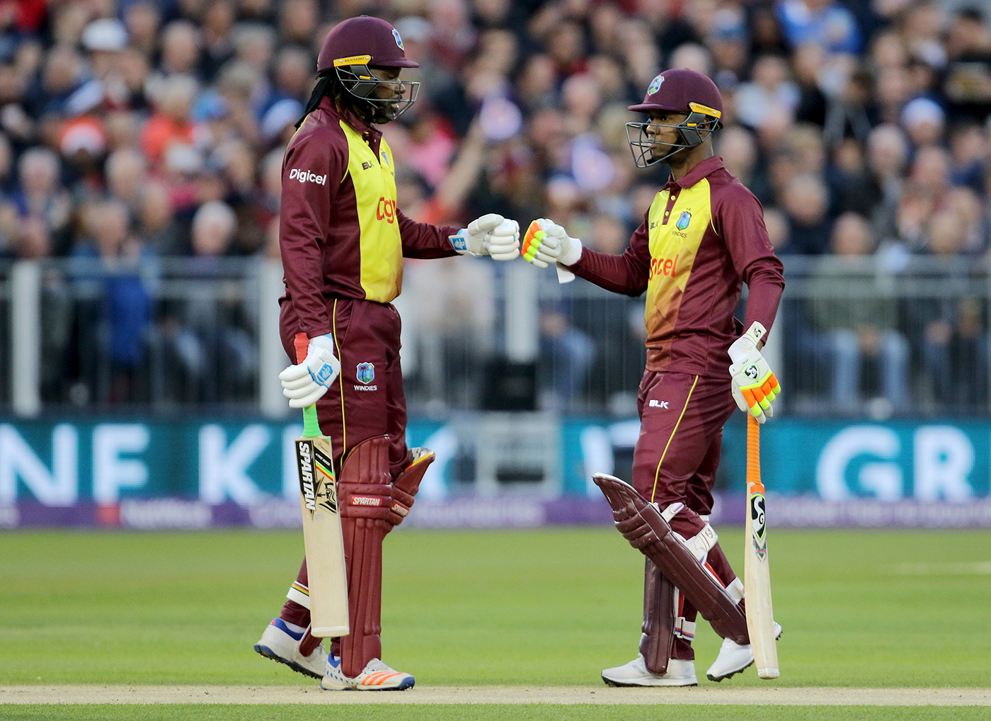 Chris Gayle and Evin Lewis