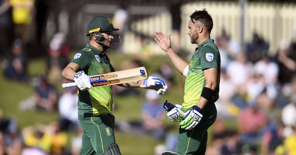 David Miller and Faf du Plessis