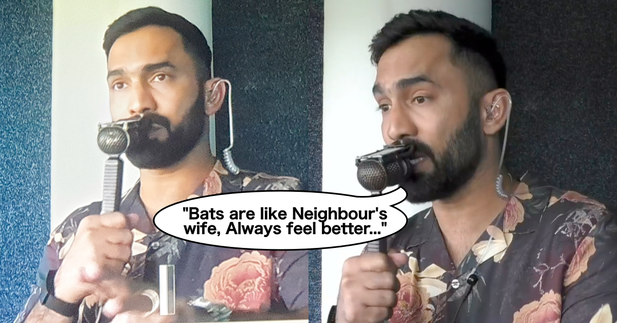 Watch: Dinesh Karthik Says "Bats Are Like Neighbour's Wife, They Always Feel Better" While Commentating In 3rd ODI Between England And Sri Lanka