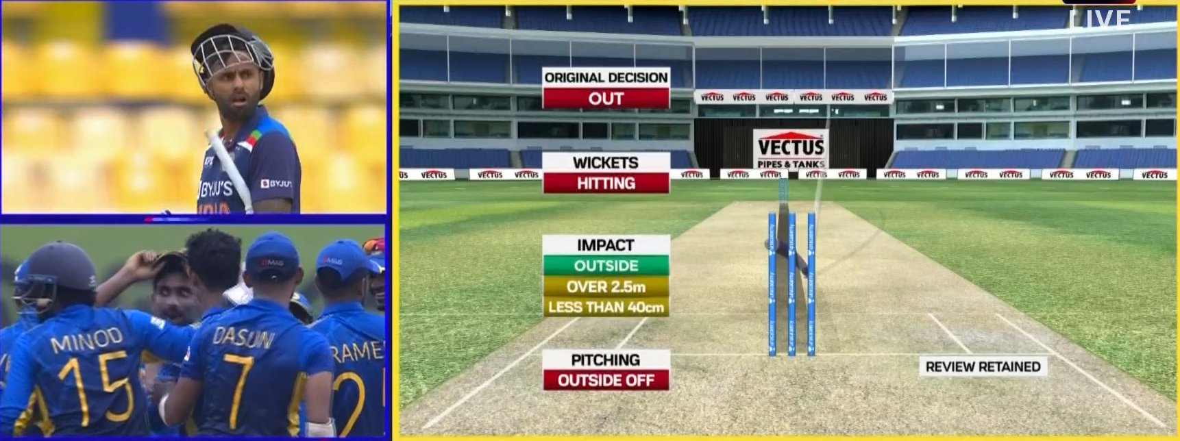 Suryakumar Yadav, Sri Lanka