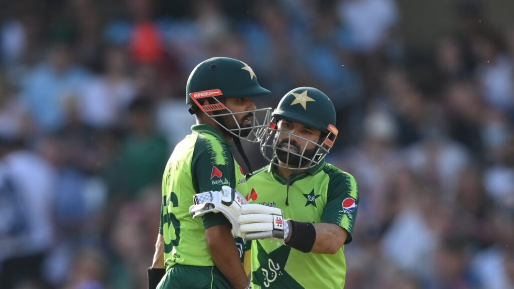 Babar Azam and Mohammad Rizwan