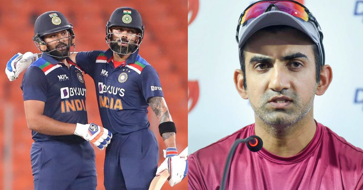 Gautam Gambhir, Virat Kohli, Rohit Sharma