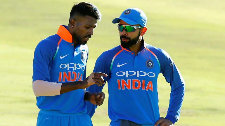 Hardik Pandya and Virat Kohli (PHoto- Twitter)