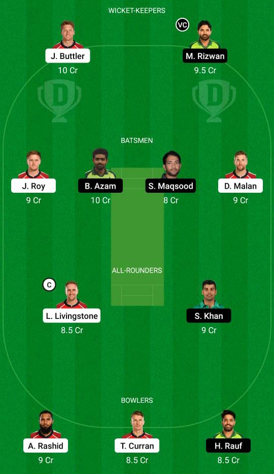 England vs Pakistan Dream11 Prediction Fantasy Cricket Tips Dream11 Team