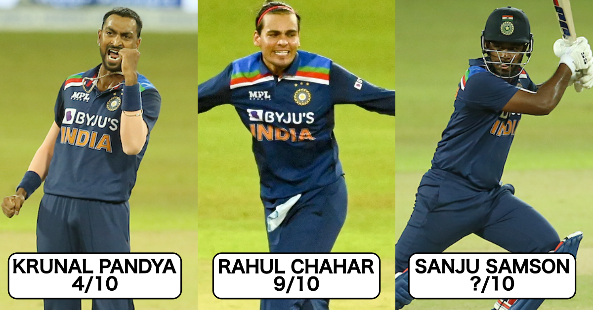 Sri Lanka vs India T20I Series: Performance Rating Of India Squad