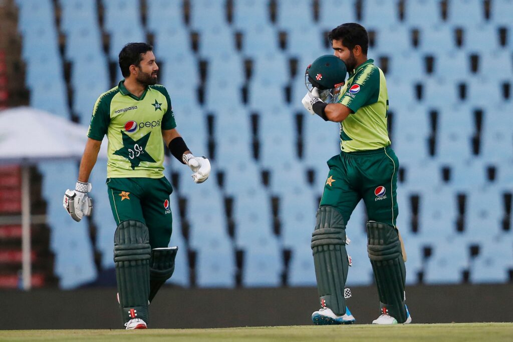 Pakistan's captain Babar Azam (Photo by PHILL MAGAKOE / AFP) (Photo by PHILL MAGAKOE/AFP via Getty Images)