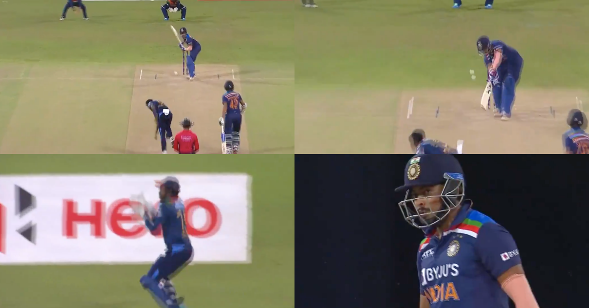 Watch: Dushmantha Chameera Hands Prithvi Shaw A First-Ball Duck On T20I Debut