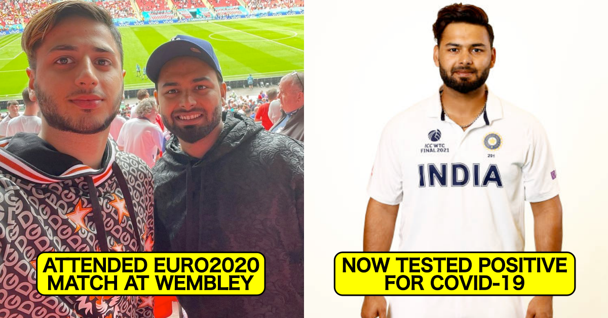 Reports: Rishabh Pant Is The Undisclosed Indian Player Who Returned  Covid-19 Positive 8 Days Ago
