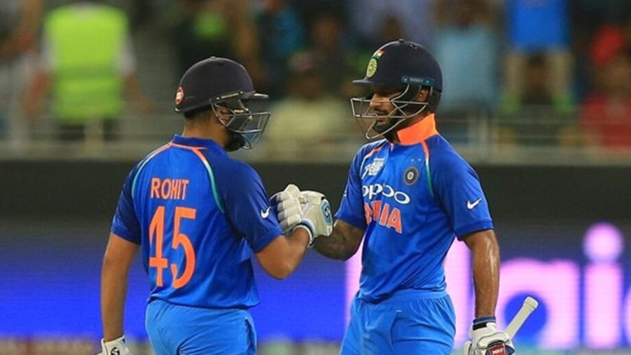 Rohit Sharma and Shikhar Dhawan