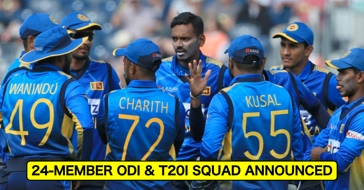 Sri Lanka ODI, T20I Squad vs India