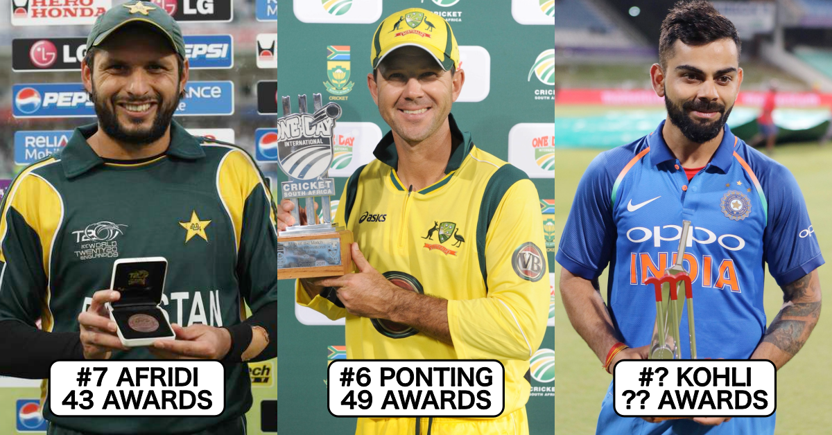 Top 10 Cricketers With Most Man Of The Match Awards In International Cricket