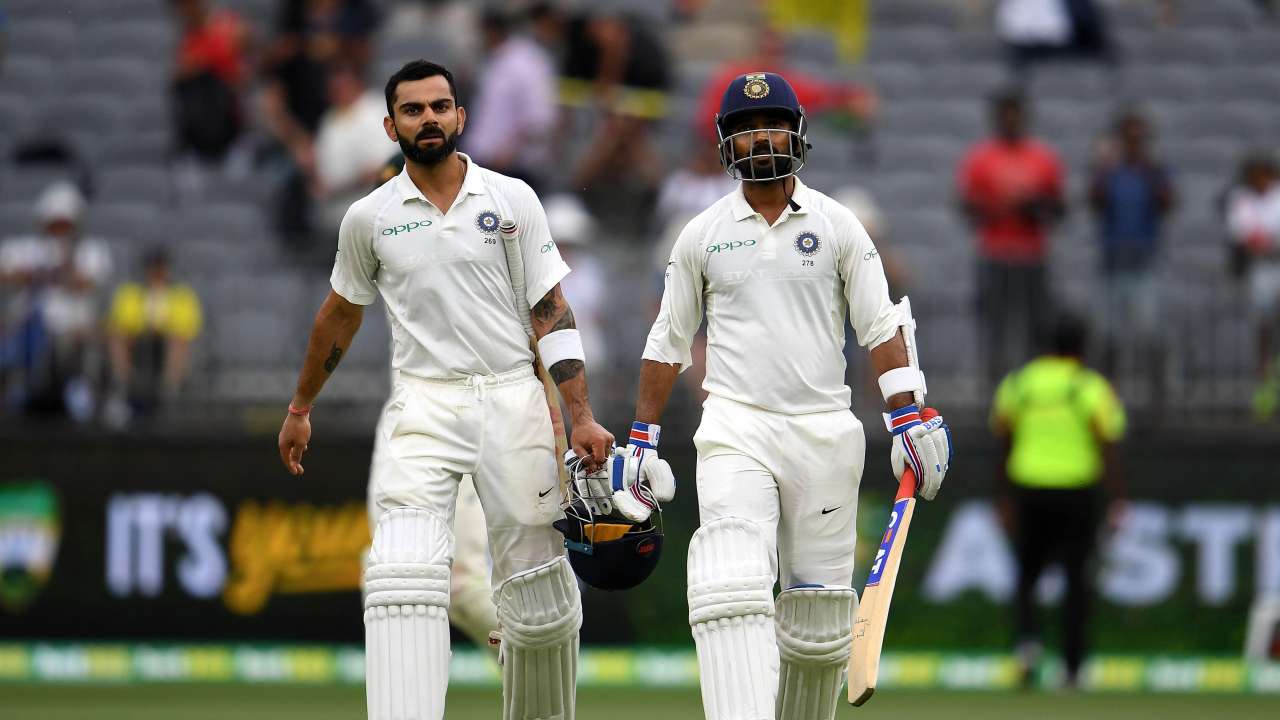 Virat Kohli and Ajinkya Rahane