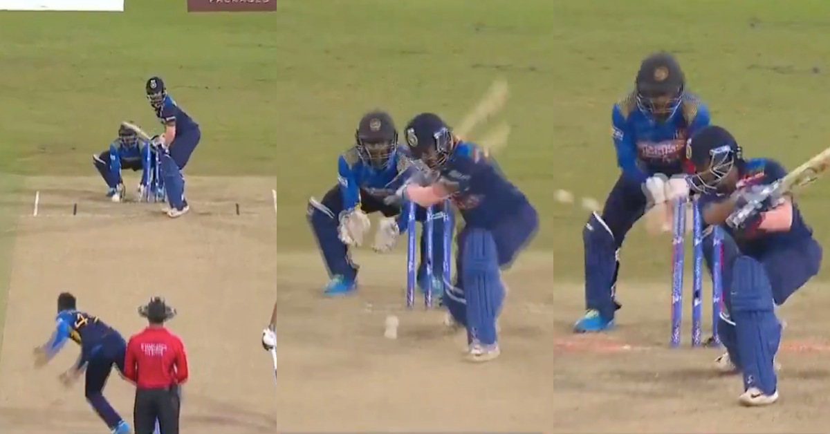 Watch: Wanindu Hasaranga Knocks Over Prithvi Shaw With A Wrong-Un