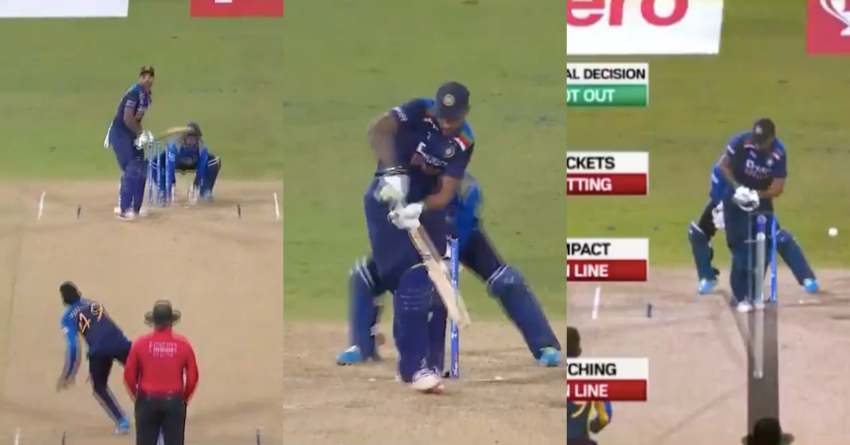 Watch: Wanindu Hasaranga Traps Shikhar Dhawan Plumb In Front Of Wicket