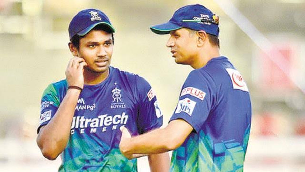 Rahul Dravid, Sanju Samson