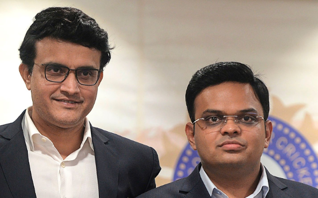 BCCI President Sourav Ganguly and Secretary Jay Shah