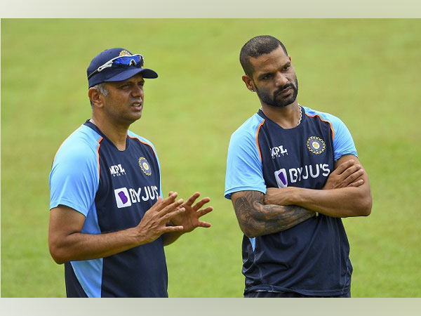 Rahul Dravid and Shikhar Dhawan