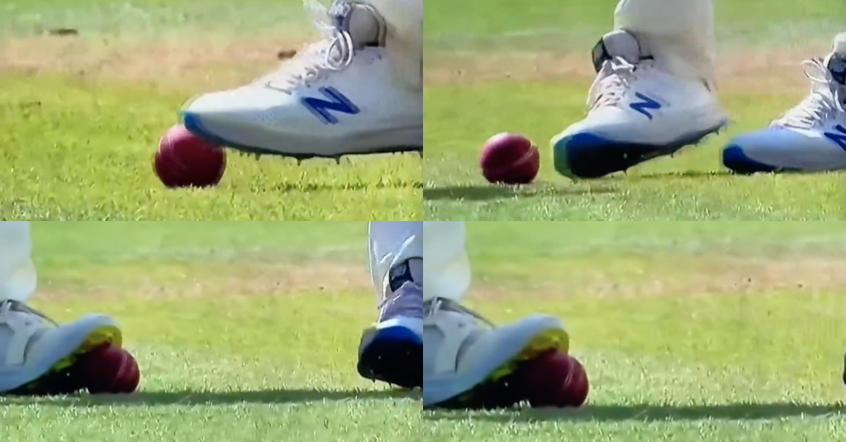 Fans Accuse England Players Of Tampering With The Ball With Their Boot Spikes