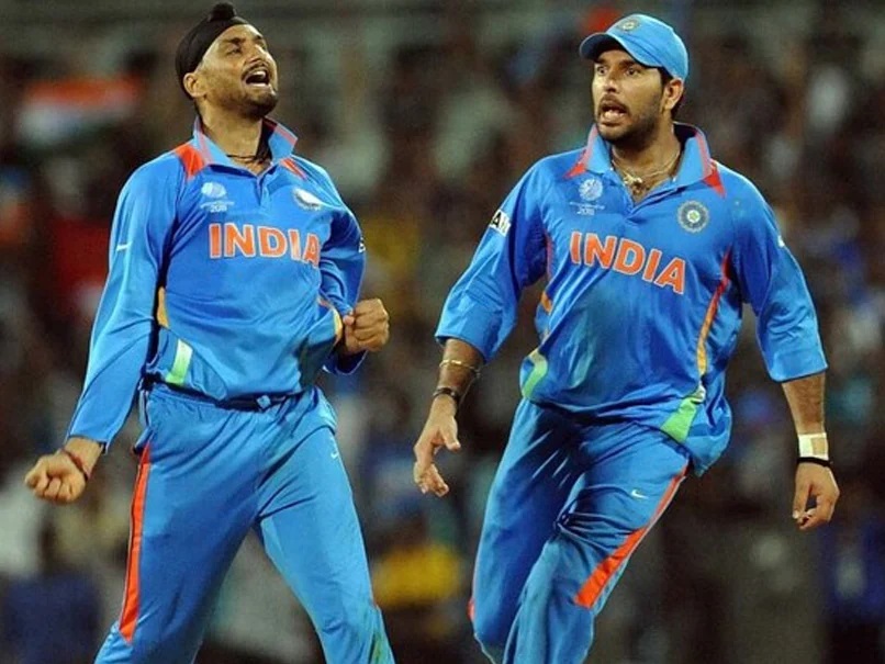 Harbhajan Singh and Yuvraj Singh