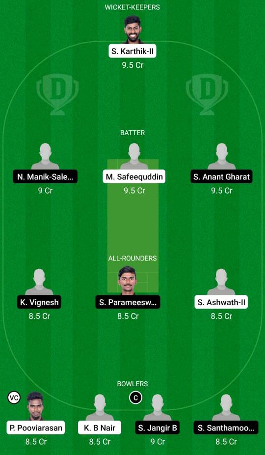 BUL vs LIO Dream11 Prediction Fantasy Cricket Tips Dream11 Team BYJU's Pondicherry T20 