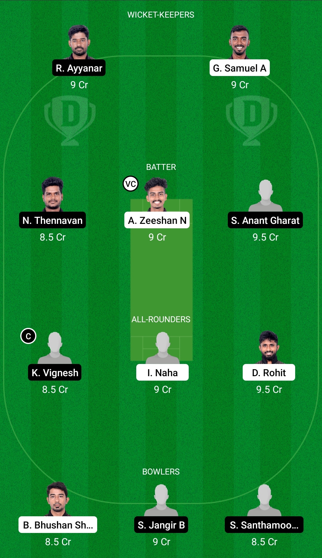 PAN vs LIO Dream11 Prediction Fantasy Cricket Tips Dream11 Team BYJU's Pondicherry T20 